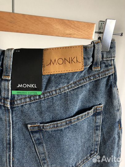 Джинсовая юбка Monki новая XS