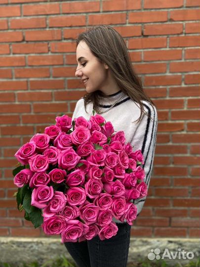 Цветы розы букет