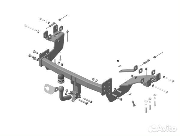 Фаркоп Митсубиси (Mitsubishi) Outlander 2012-2019