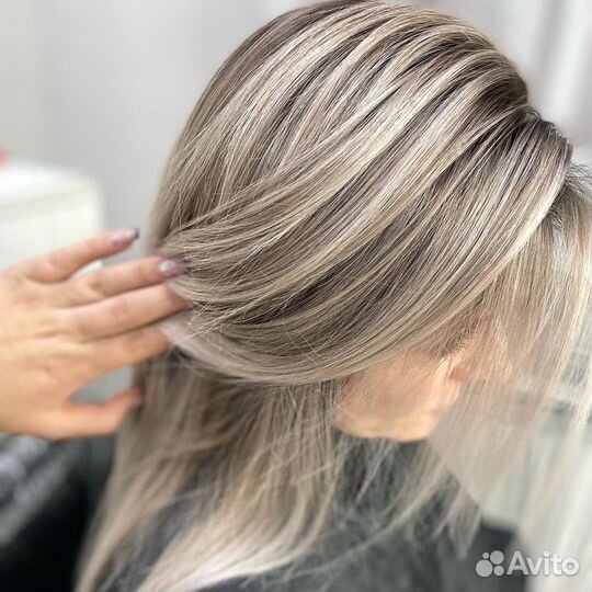 Аиртач блонд мелирование шатуш балаяж омбре