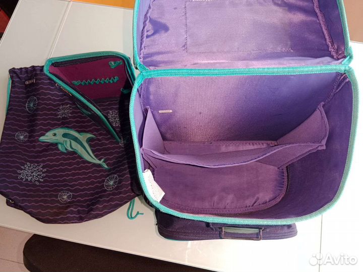 Ранец рюкзак школьный ортопедический набор