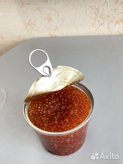 Красная икра горбуши