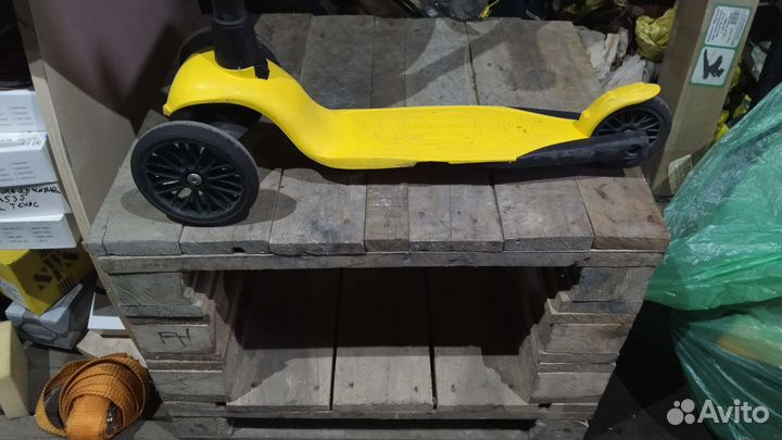 Самокат детский трехколесный бу