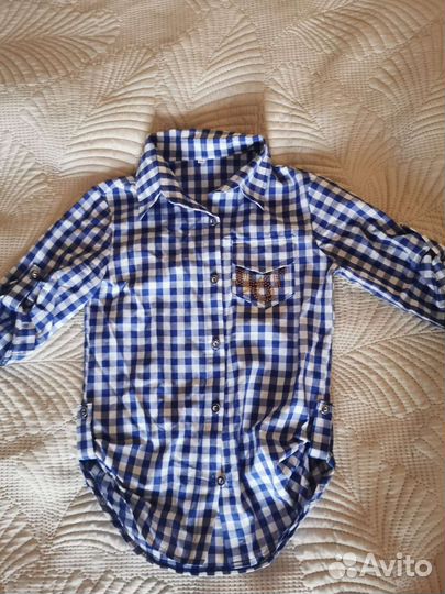 Блузка и рубашка для девочки