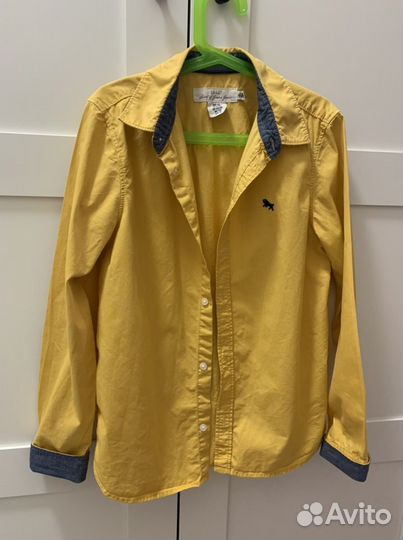 Рубашка hm на мальчика 140