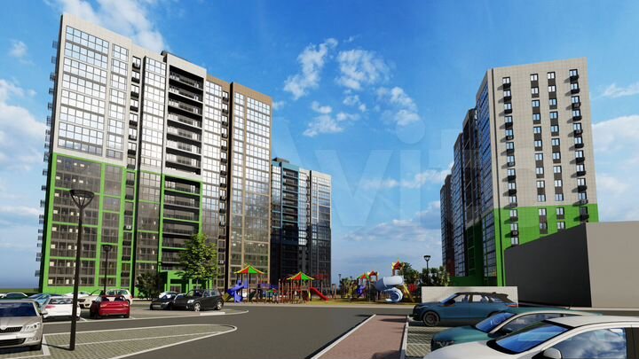 Квартира-студия, 25 м², 13/16 эт.