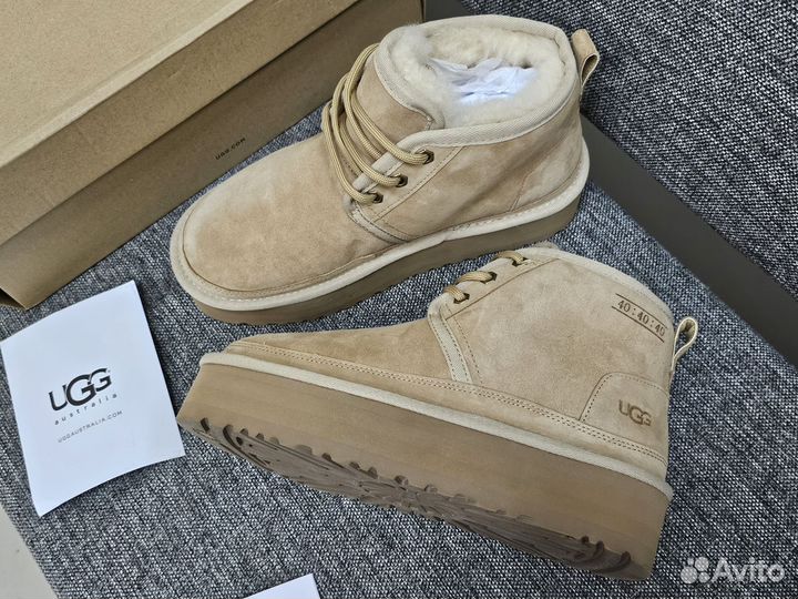 Ugg женские на платформе/ Ugg Neumel Platform Sand