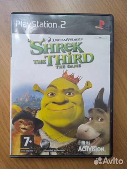 Игра Shrek the third ps2