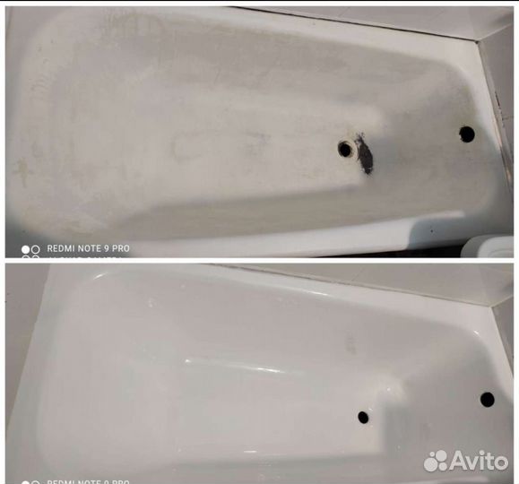 Реставрация ванн и душевых кабин