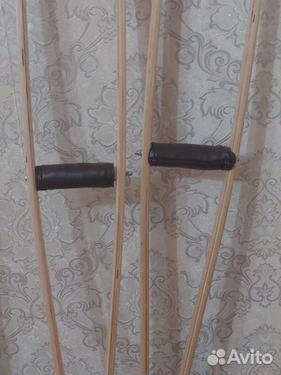 Костыли подмышечные новые