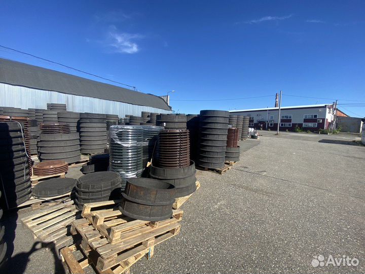 Колодец полимер-песчаный кольца