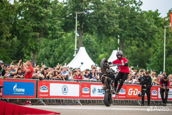 Мотошкола, мотошоу Stunt Madness стантрайдинг