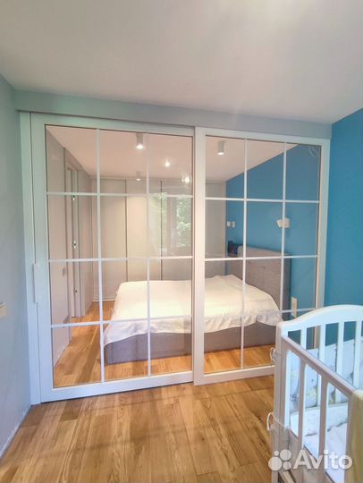 Стеклянная перегородка лофт