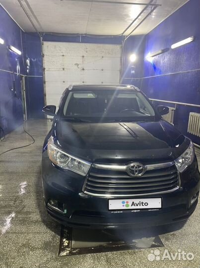 Toyota Highlander 3.5 AT, 2014, 110 000 км