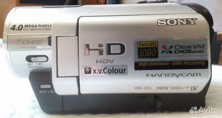 Видеокамера Sony HDR-HC5E