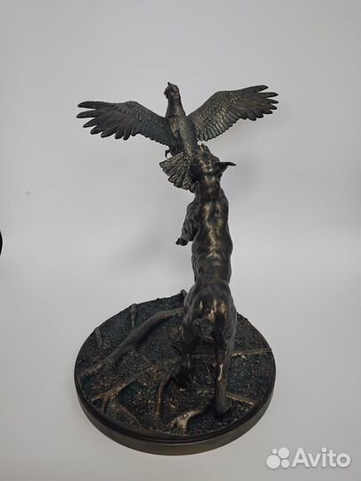 Статуэтка рысь и глухать