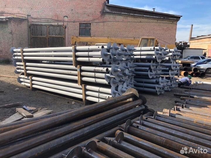 Винтовые сваи из нкт