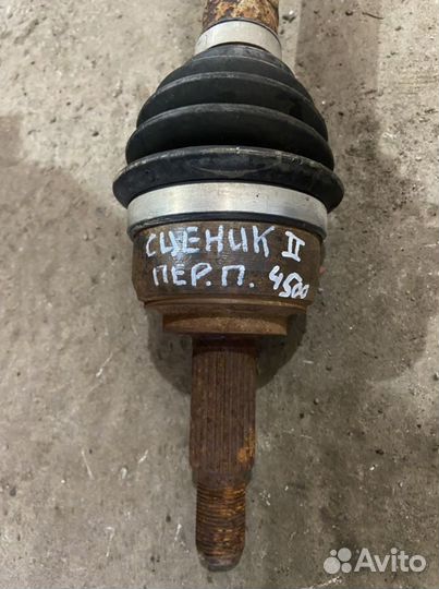 Привод передний правый рено сценик 2