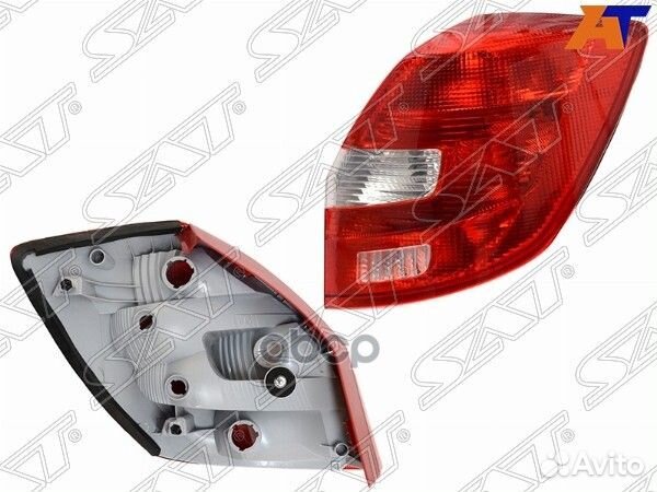 Фонарь задний skoda fabia 07-13 RH ST-665-1914R