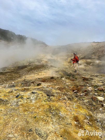 Мини-долина гейзеров (дачные источники). Джип тур
