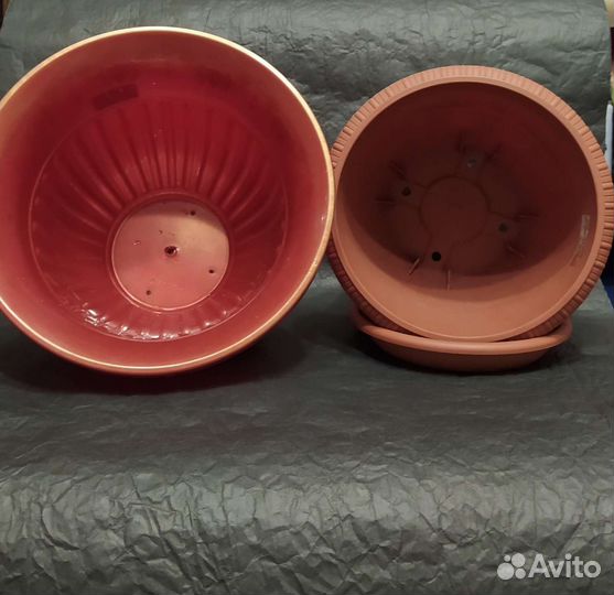 Горшки для цветов б/у