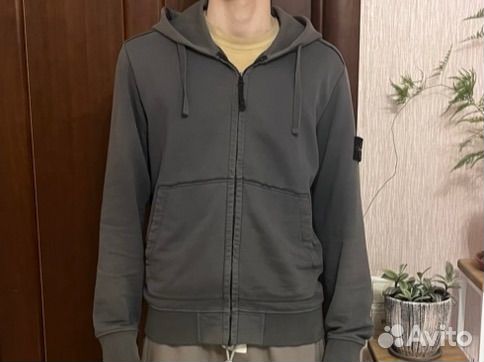 Зип худи stone island