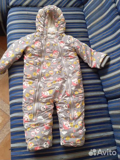 Зимний комбинезон для девочки