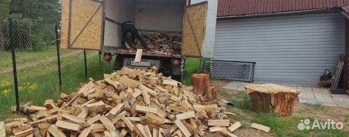 Дрова колотые