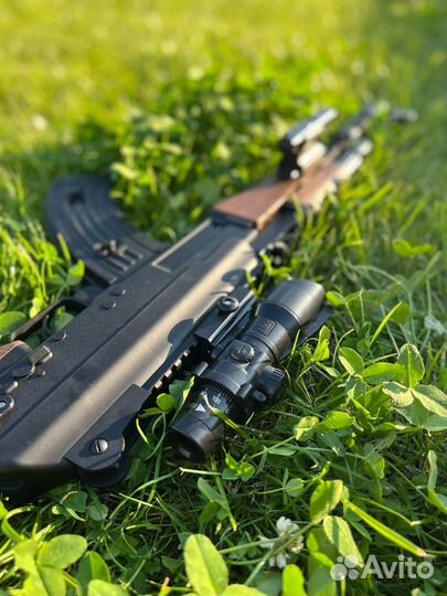 Гидробольный автомат ак-47, стреляет орбизами