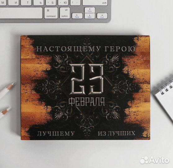 Обложка для паспорта с ручкой.Подарок мужчине