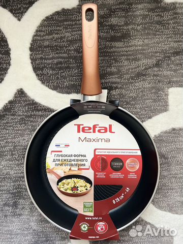 Сковорода Tefal Maxima 28 см 04222128 купить в Красногорске | Товары ...
