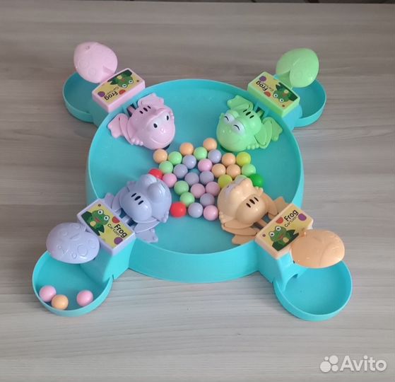 Настольная игра , Голодные лягушки