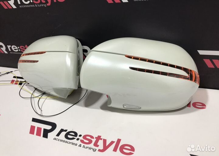 Накладки на зеркала Land Cruiser Prado 120 S412