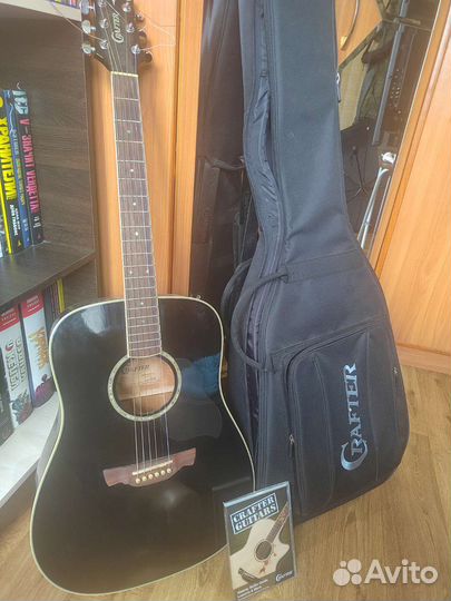 Акустическая гитара crafter D8/BK