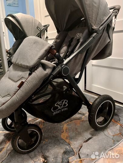 Шикарная прогулочная коляска Sweet baby air