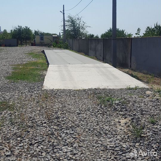 Стационарные автомобильные весы