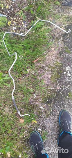 Трубка кондиционера высокого давления renault sand