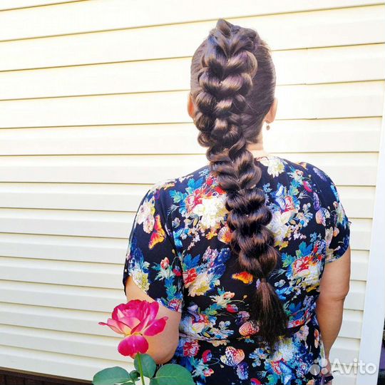 Заколки с косами