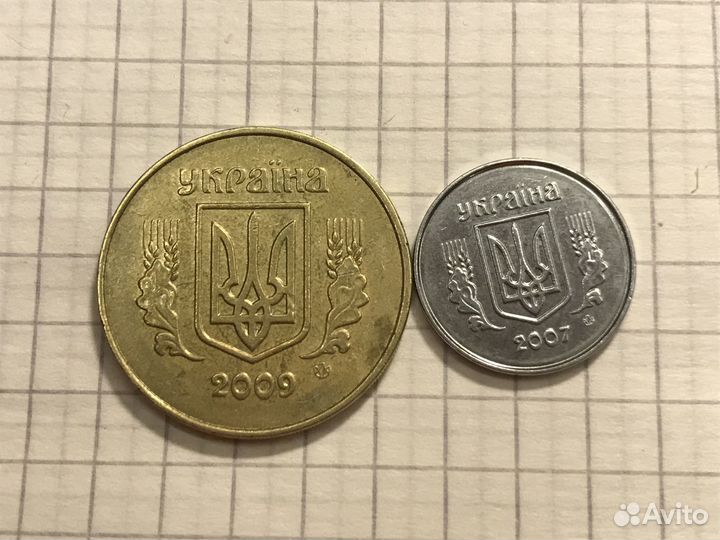 Монеты Украина, Беларусь обмен