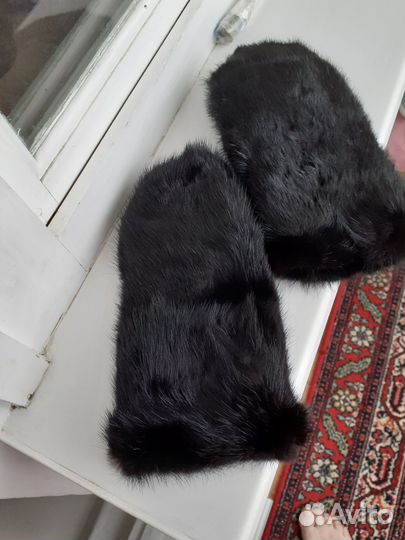 Варежки норковые