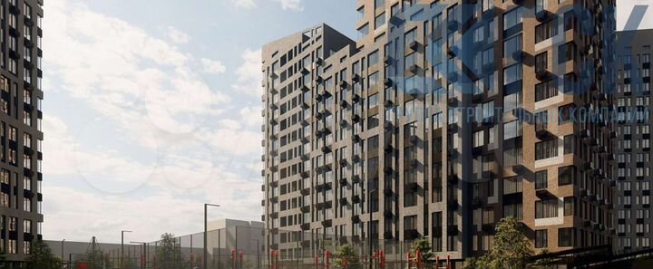 3-к. квартира, 54,3 м², 4/22 эт.