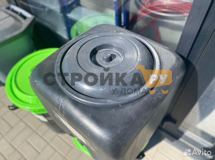 Бак для душа Альтернатива, квадратный, 100 л