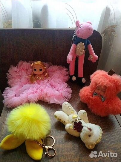 Мягкие Брелки