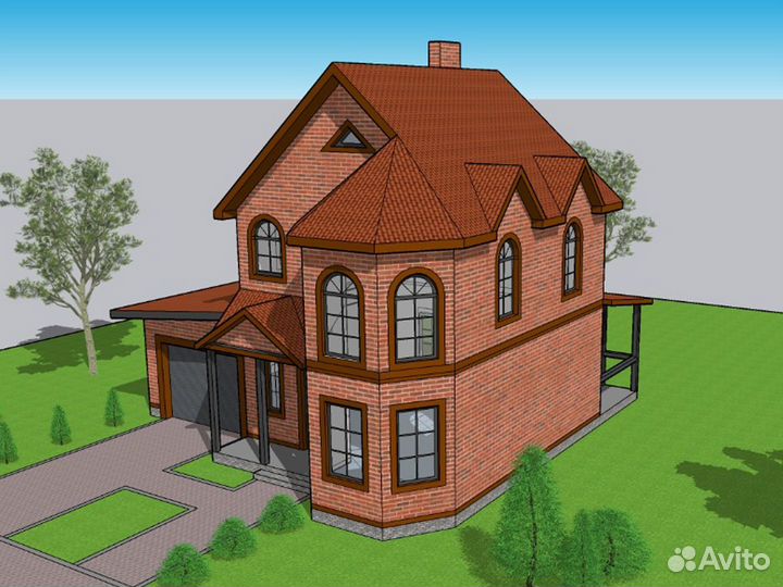 Термопанели и 3D визуализация дома