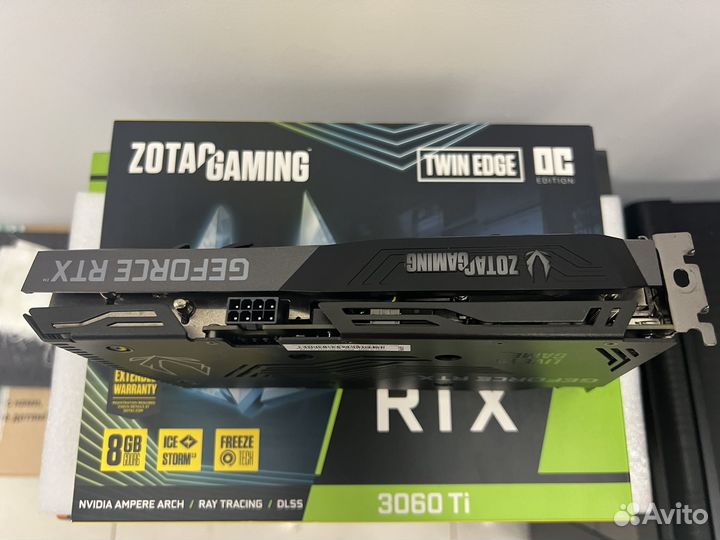 Видеокарта RTX 3060 Ti Twin edge OC 8 gb Zotac