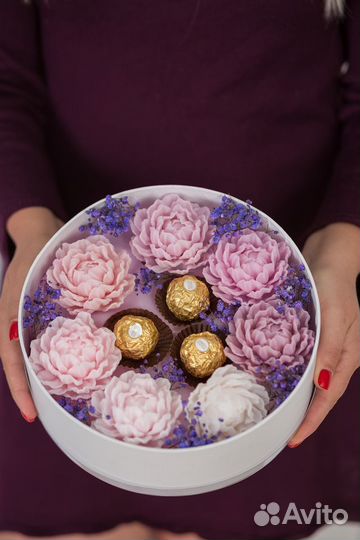 Букеты из мыла ручной работы