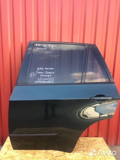 Стекло задней левой двери бмв х5 е70