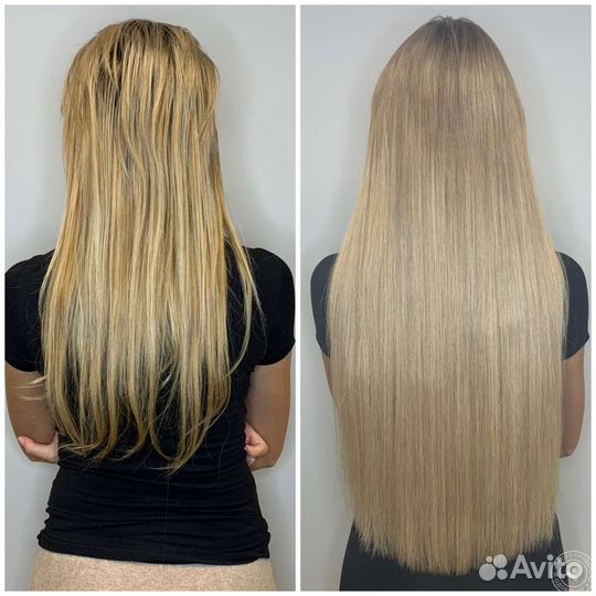 Коррекция и наращивание натуральных волос