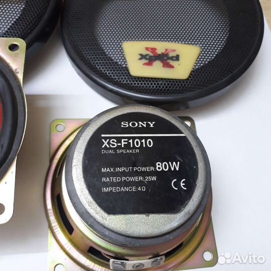 Автоакустика Sony xs-f1010 динамики