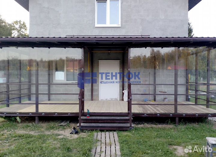 Мягкие окна для террас